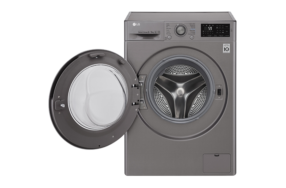 LG F4J6TM8S washer dryer Freestanding Front-load Stainless steel – image 9