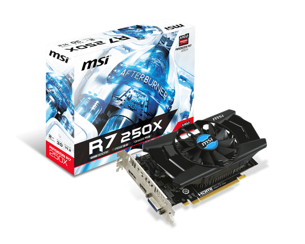 MSI V271-053R graphics card AMD Radeon R7