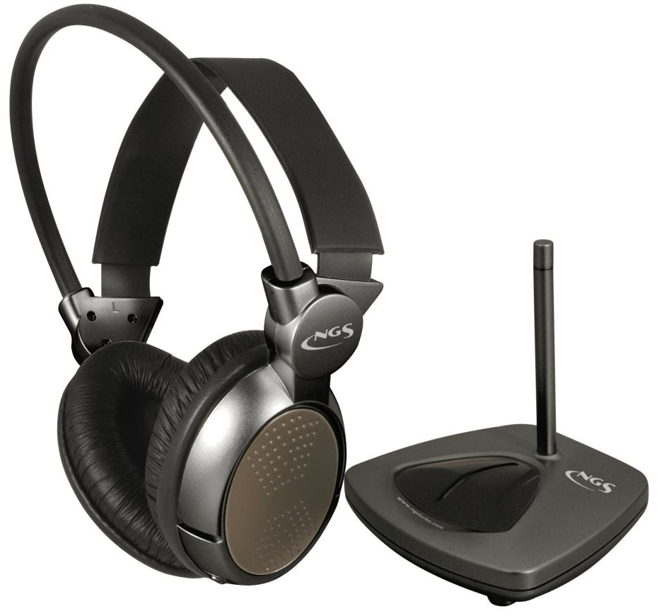NGS Soundscape Headphones Wireless Black