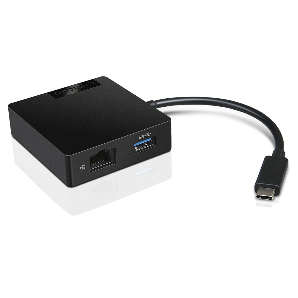 Lenovo GX90M61235 laptop dock/port replicator Wired USB 3.2 Gen 1 (3.1 Gen 1) Type-C Black – image 2