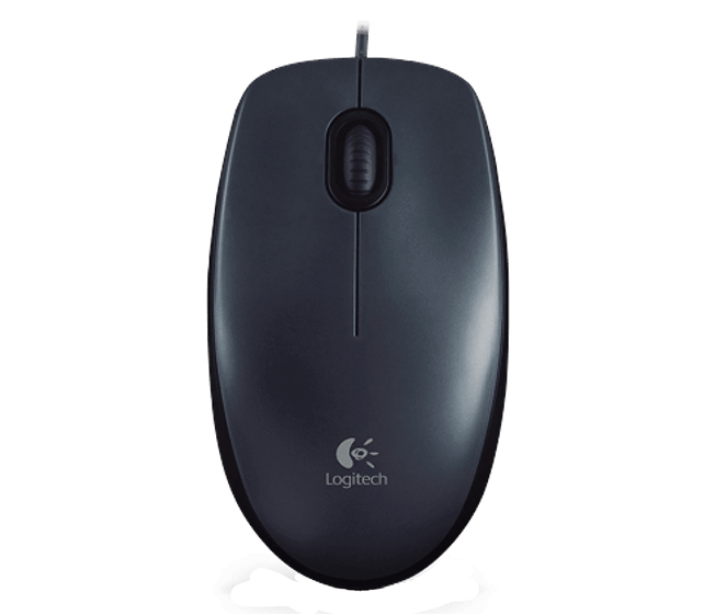 Mouse Alámbrico Logitech M90, 1,000dpi, Color Negro 910-004053