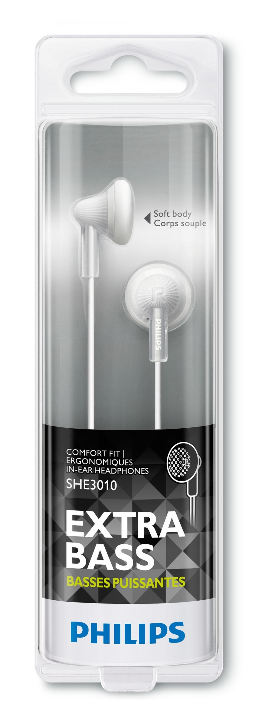 Philips SHE3010WT/51 headphones/headset Wired In-ear White – image 3