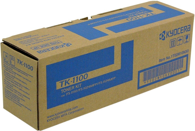 Kyocera TK-1100 toner cartridge 1 pc(s) Original Black