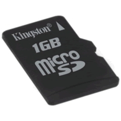 Kingston Technology 1GB MicroSecureDigital microSD