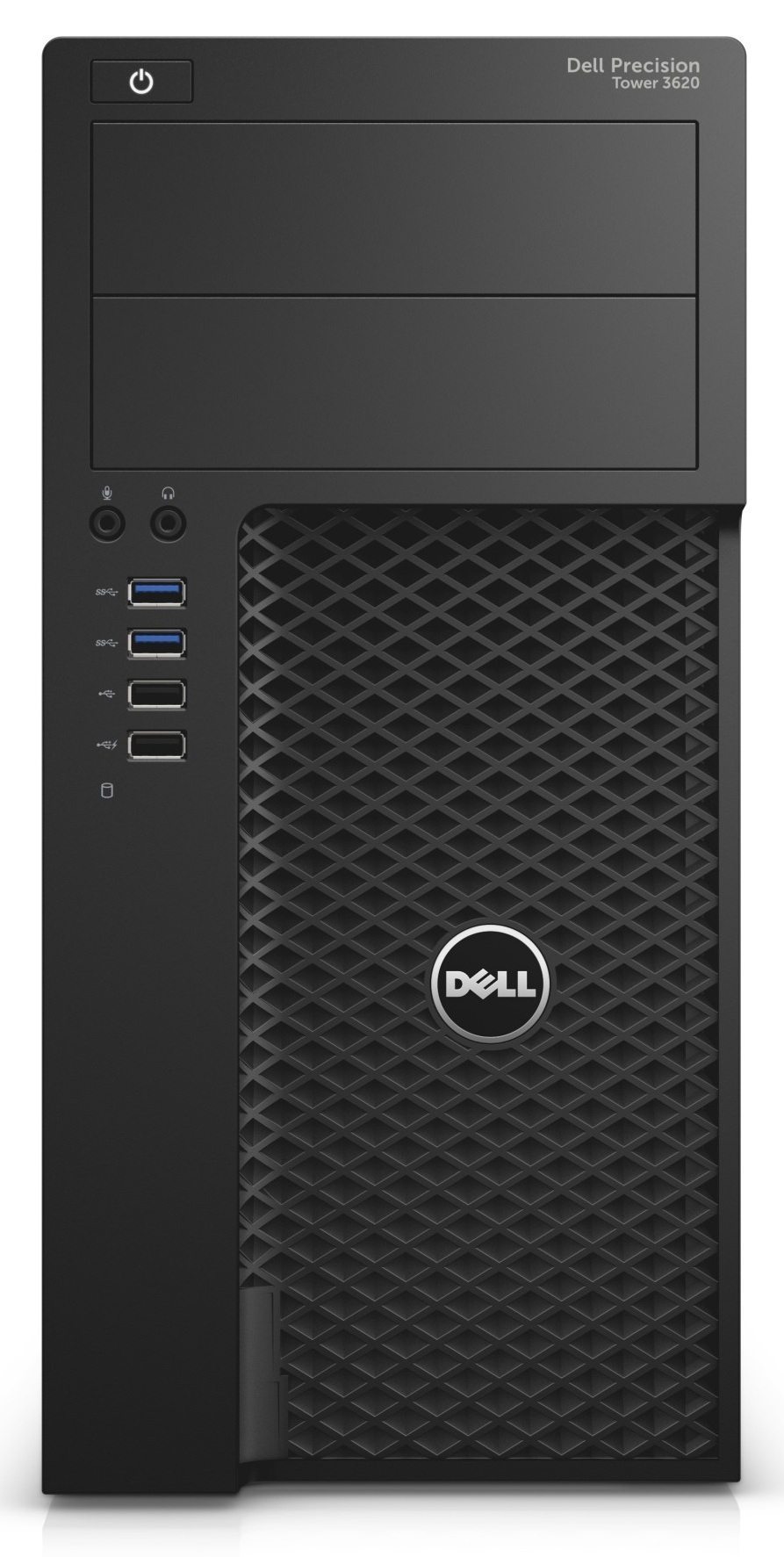DELL Precision T3620 Intel® Xeon® E3 v6 E3-1240V6 8 GB DDR4-SDRAM 256 GB SSD NVIDIA® Quadro® P600 Windows 10 Pro Mini Tower Workstation Black image 3