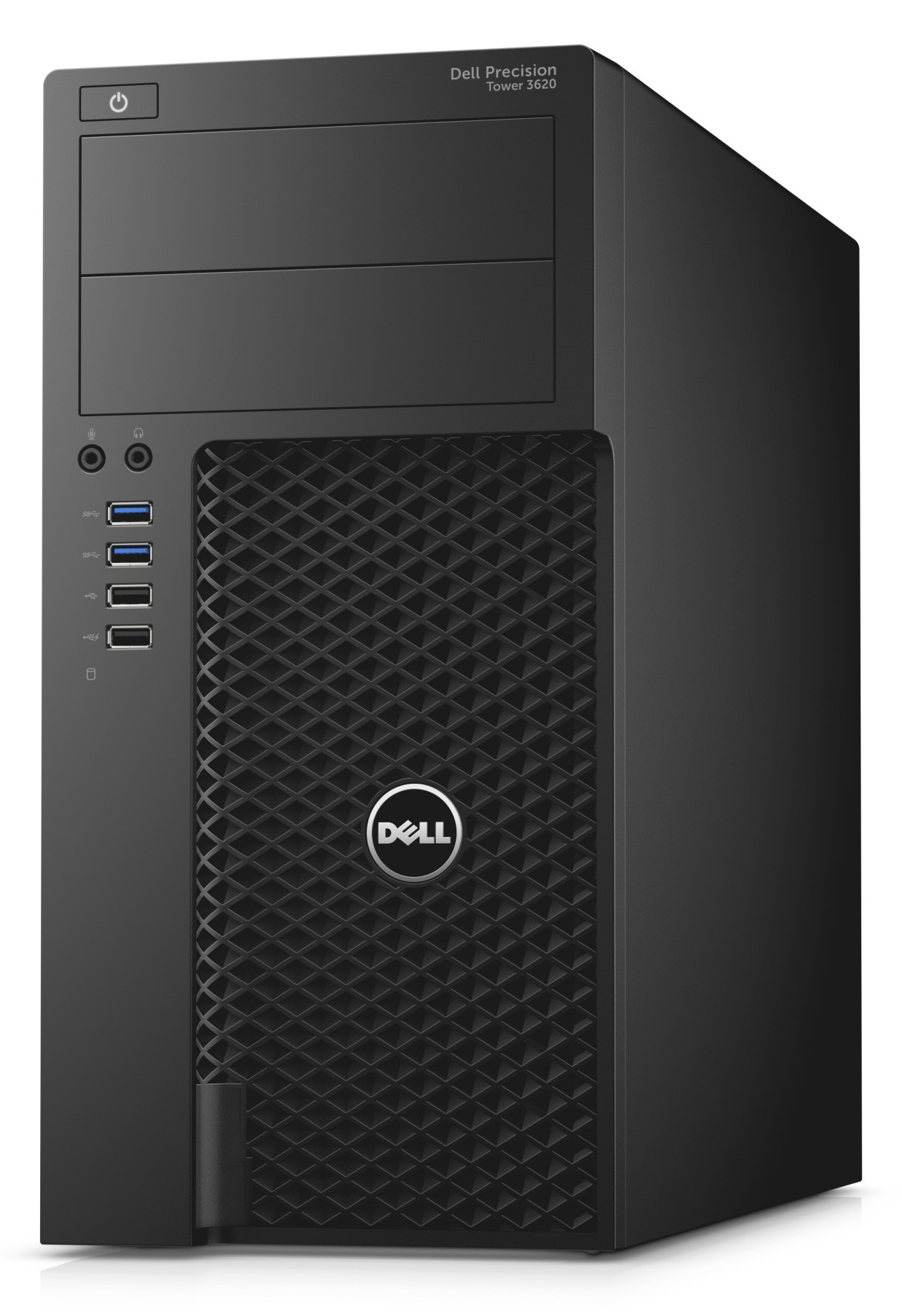 DELL Precision T3620 Intel® Xeon® E3 v6 E3-1240V6 8 GB DDR4-SDRAM 256 GB SSD NVIDIA® Quadro® P600 Windows 10 Pro Mini Tower Workstation Black image 2