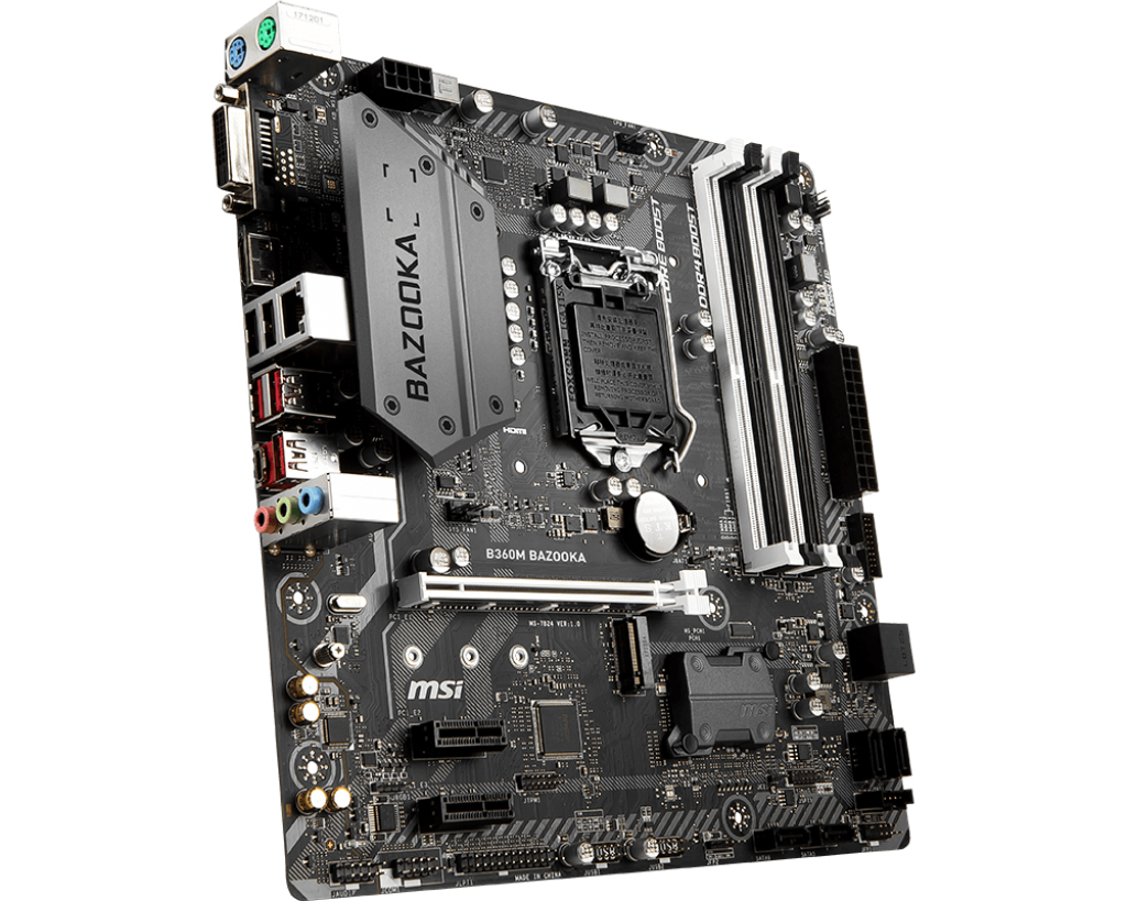 MSI B360M Bazooka Intel® B360 LGA 1151 (Socket H4) micro ATX image 3