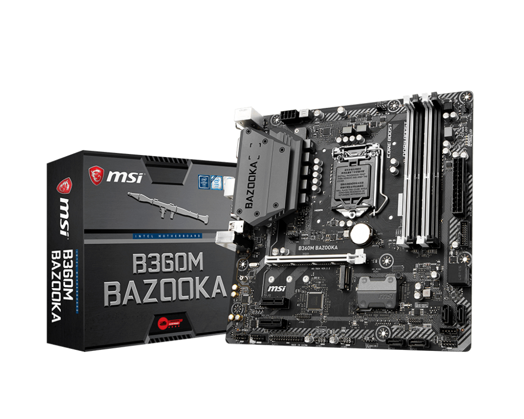 MSI B360M Bazooka Intel® B360 LGA 1151 (Socket H4) micro ATX image 5
