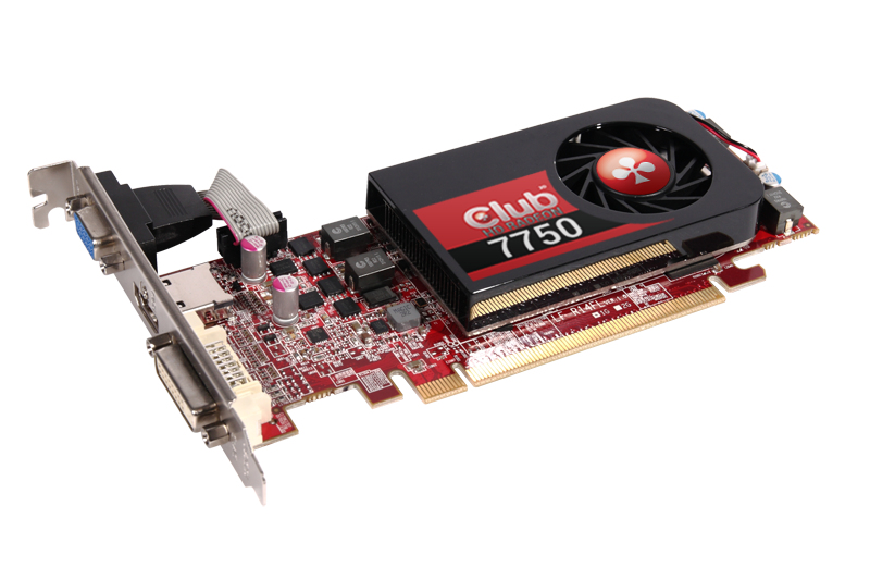 CLUB3D CGAX-7752L graphics card AMD Radeon HD7750 – image 3