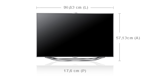 Samsung Series 8 UE40ES8000QXZT TV – image 6