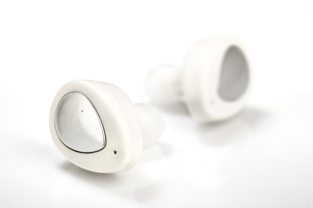 CoolBox COO-AUBPO2-WH headphones/headset Wireless In-ear Calls/Music Bluetooth White – image 1