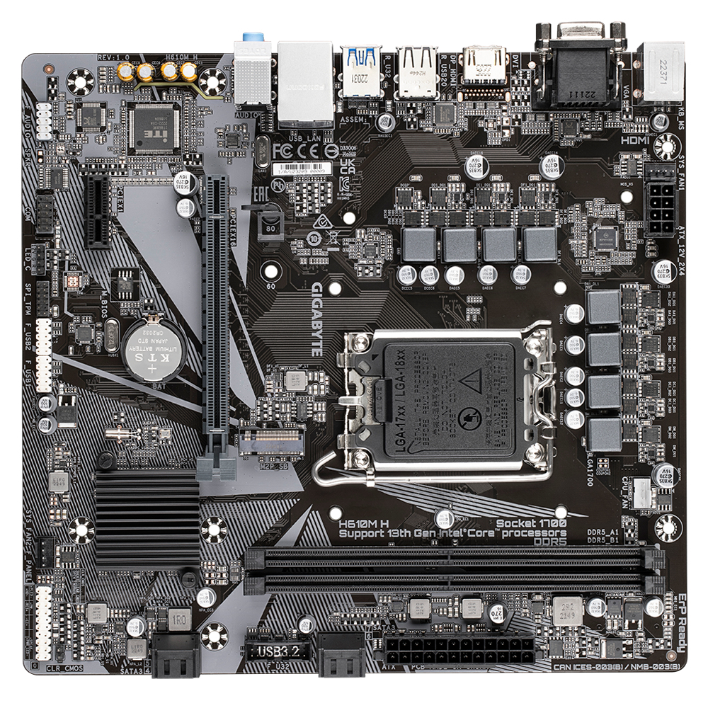GIGABYTE H610M H – image 4