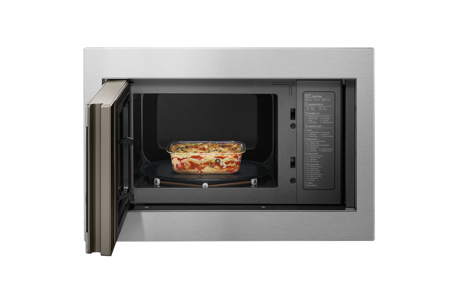 LG MH6565CPSK microwave Stainless steel Grill microwave Built-in – image 5