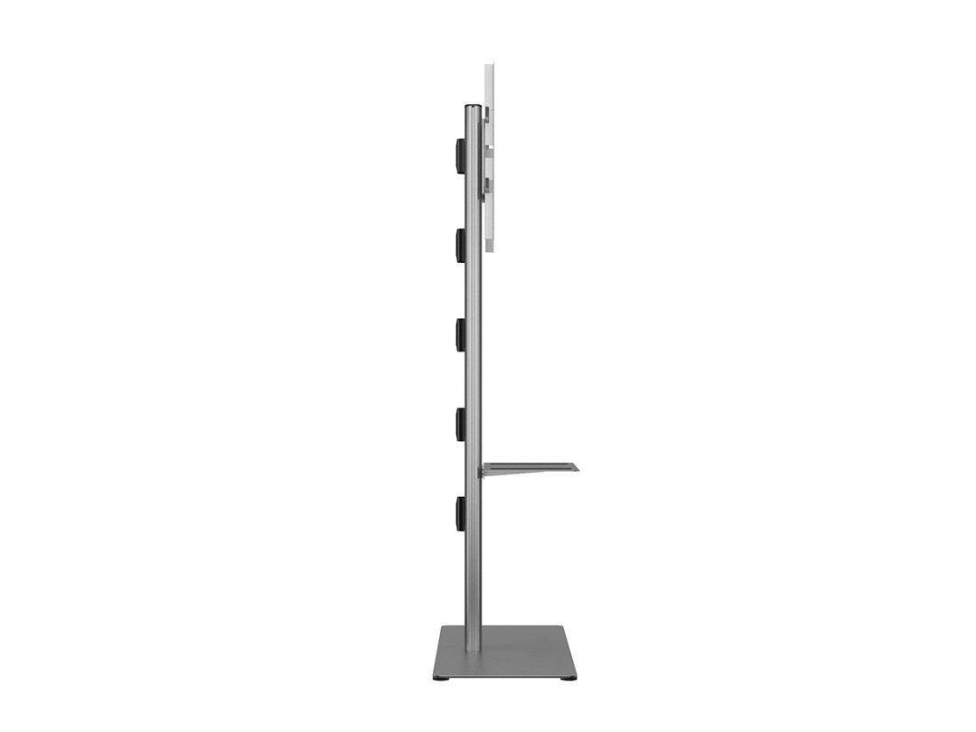 Multibrackets M Display Stand 180 Single Silver w Floorbase/Shelf – image 5
