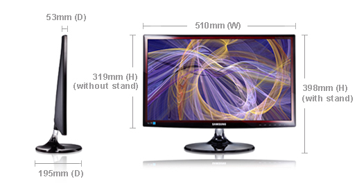 Samsung S22B350BS computer monitor – image 5