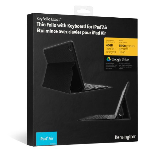 Kensington KeyFolio Exact™ Plus- Thin Folio with Keyboard for iPad® Air – image 4