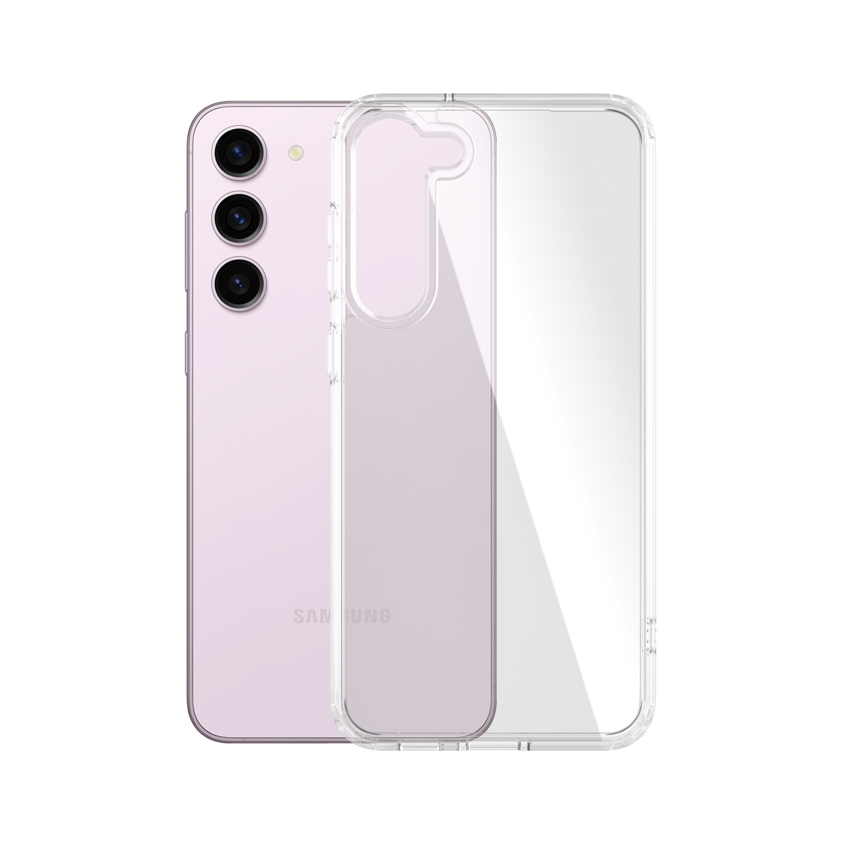PanzerGlass® HardCase Transparent Samsung Galaxy S23+ – image 1