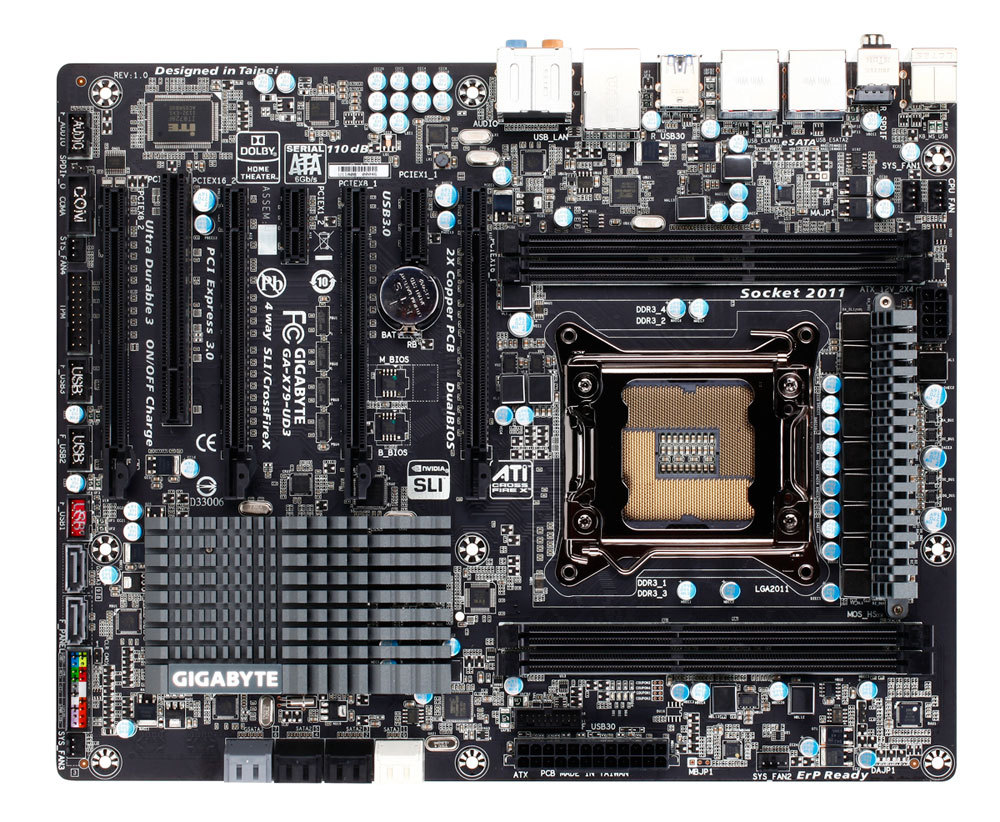 GIGABYTE GA-X79-UD3 motherboard LGA 2011 (Socket R) ATX – image 2