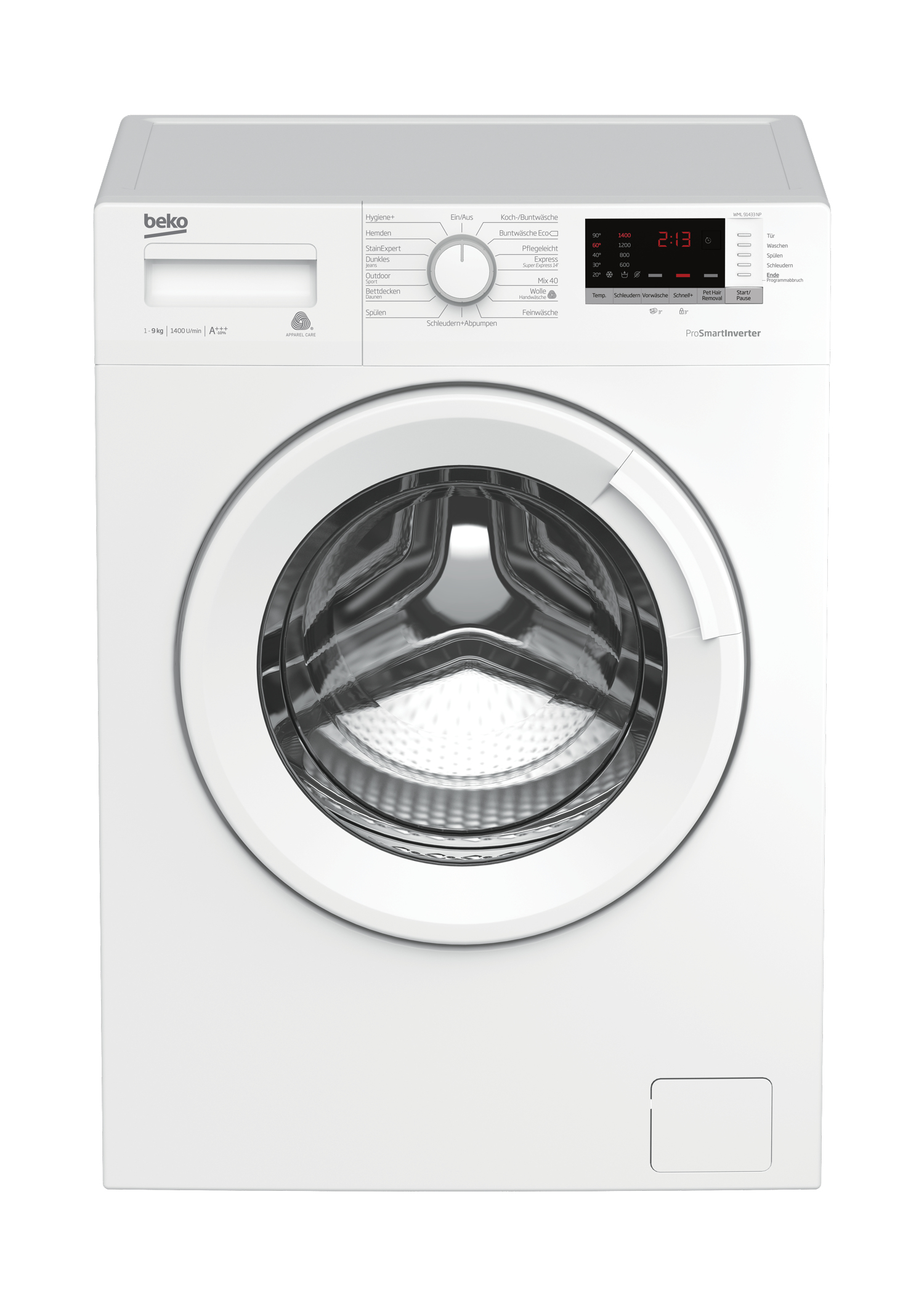 Beko b100 WML 91433 NP — vue 1 sur 4