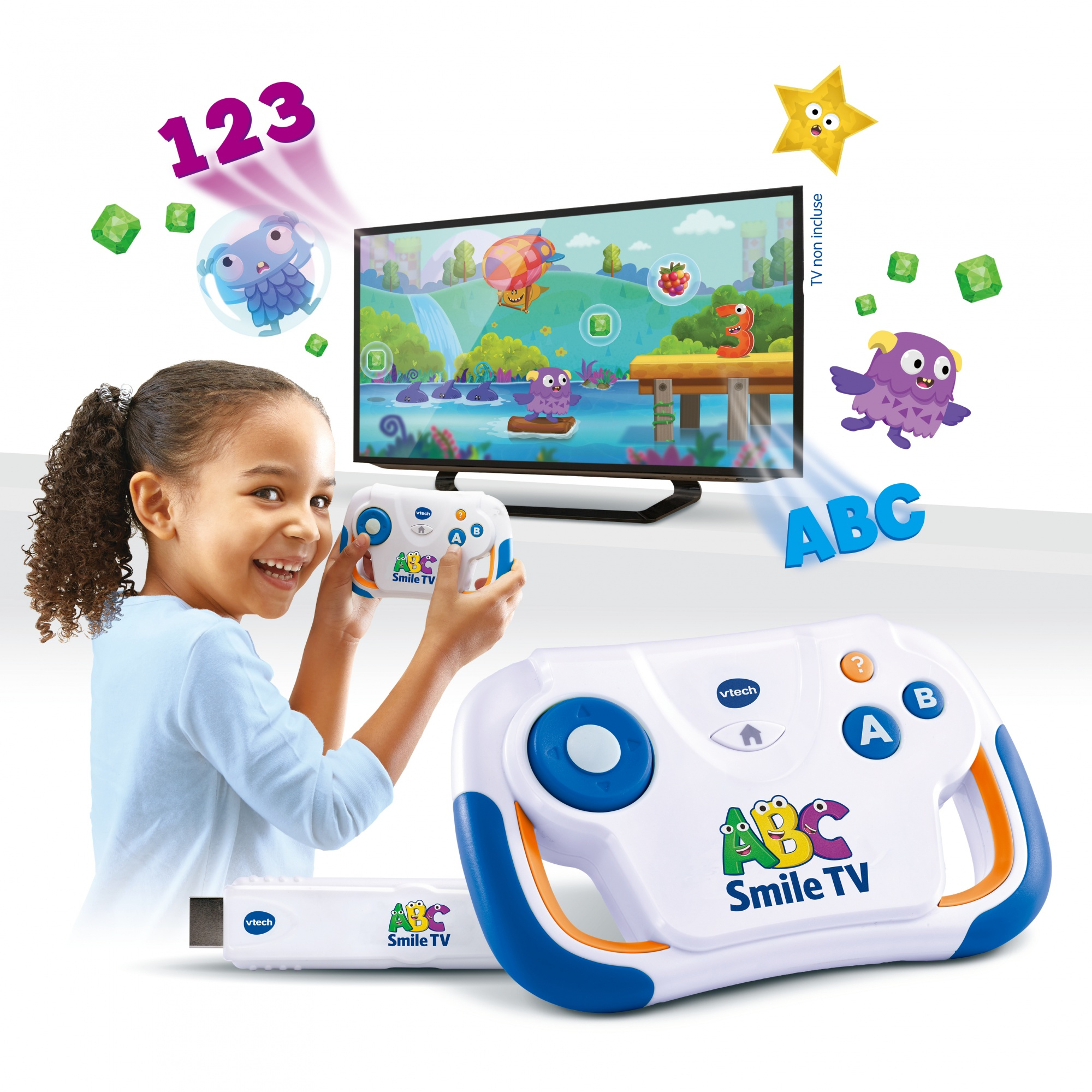 VTech ABC SMILE TV (MA PREMIÈRE CONSOLE TV ÉDUCATIVE) – image 2