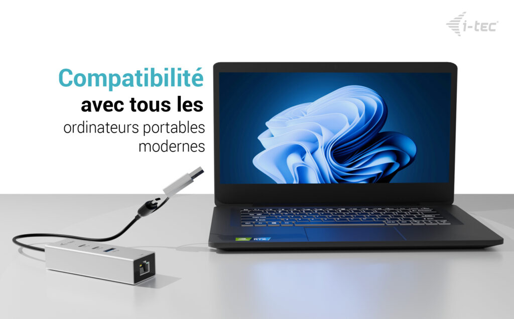 i-tec USB-C/USB-A Metal HUB 3 (2x USB-C, 1x USB-A) Port + 2.5GLAN