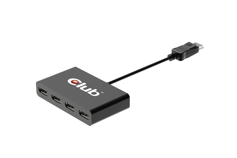 CLUB3D SenseVision MST Hub DisplayPort™ 1.2 Quad Monitor – image 3