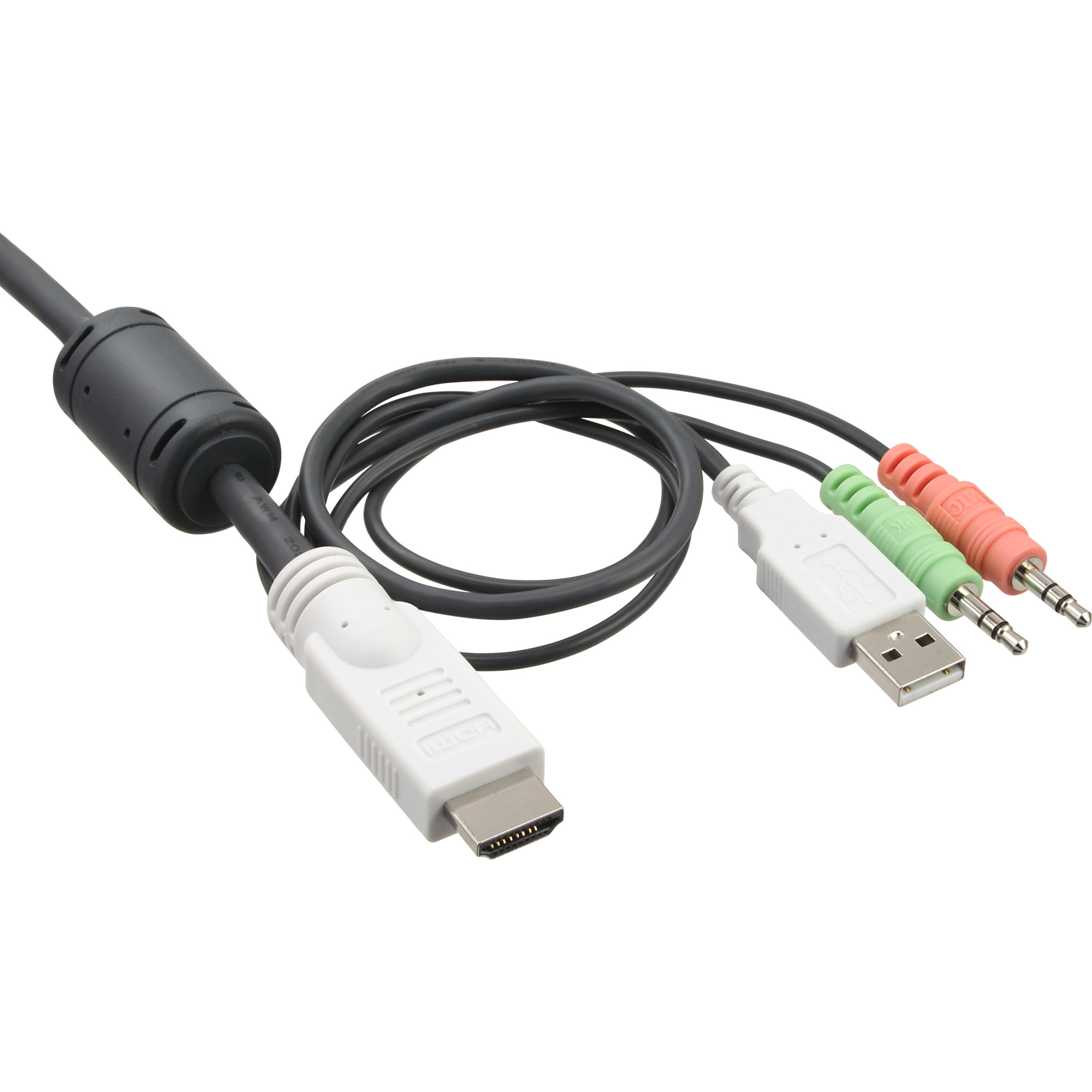 InLine KVM Switch 2 Port HDMI USB with Audio – image 3