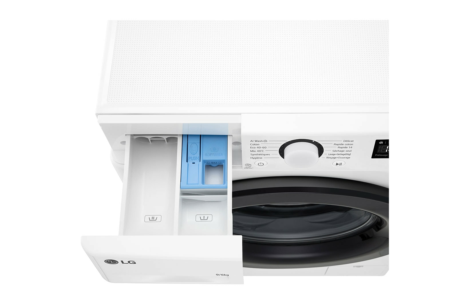 LG F964R35WR washer dryer Freestanding Front-load White – image 7