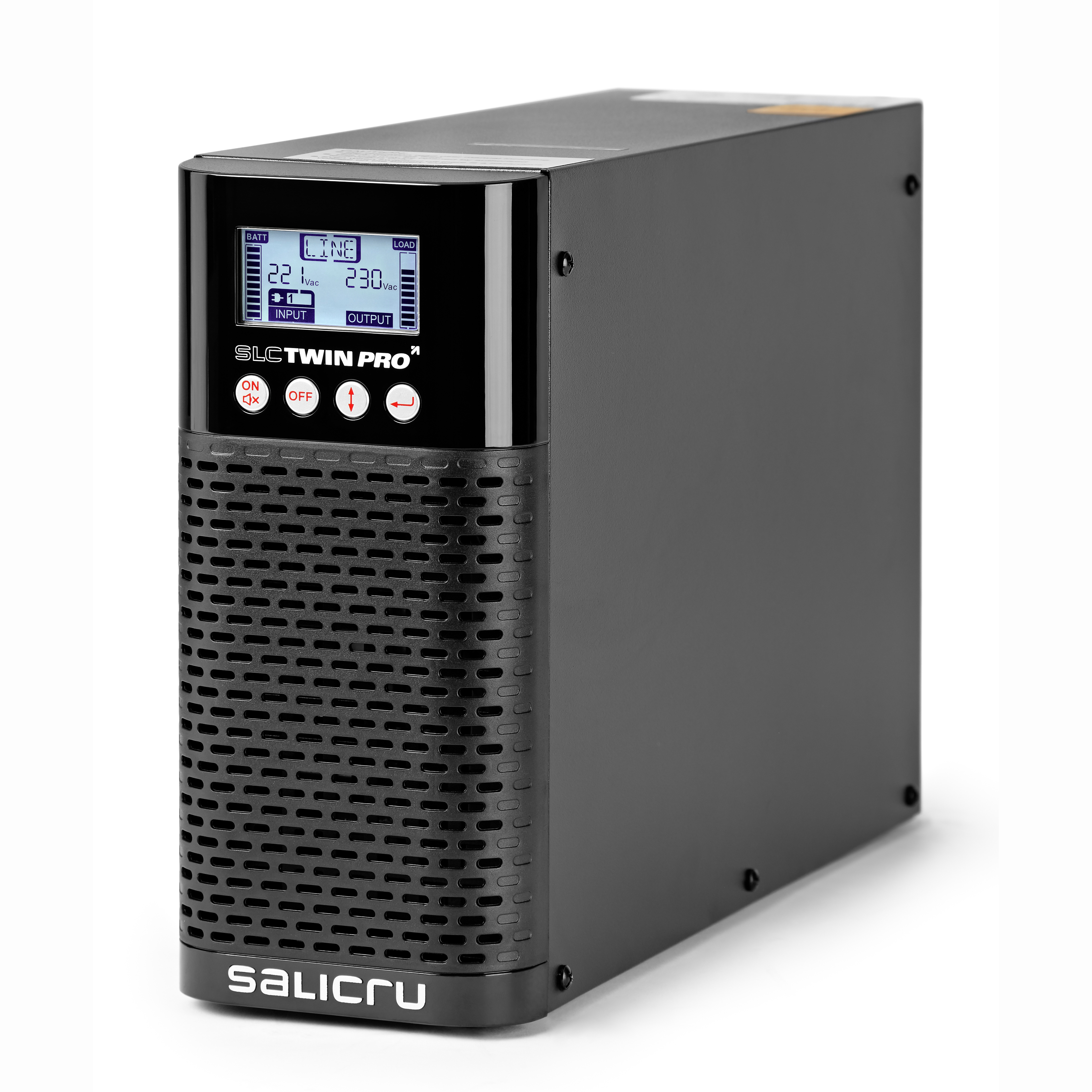 Salicru 699CA000002 strömskydd (UPS) Dubbelkonvertering (Online) 0,7 kVA 630 W 3 AC-utgångar