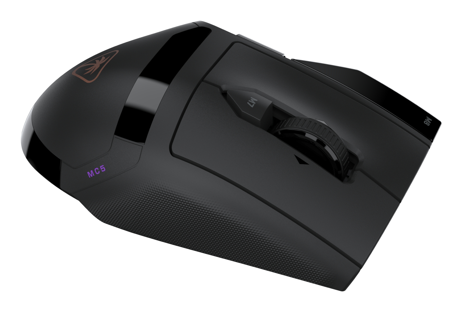 Turtle Beach Command Series MC5 Souris de Gaming sans Fil avec capteur Optique Owl Eye 30K DPI, molette de défilement 4D, interrupteurs optiques Titan, éclairage RGB et Batterie 40 Heures