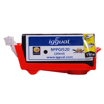 iggual PSIPGI520 ink cartridge Standard Yield Black – image 1
