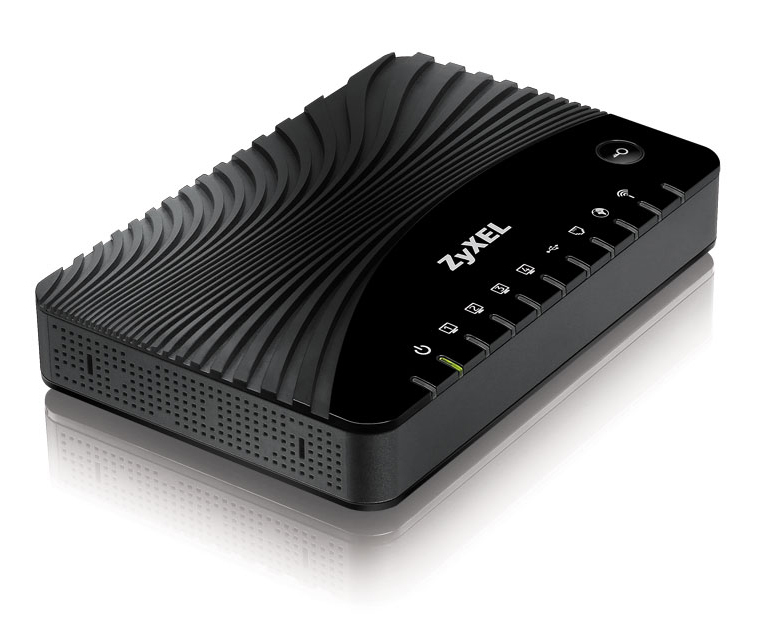 Zyxel 660HNU-T1 wireless router Fast Ethernet Black – image 2