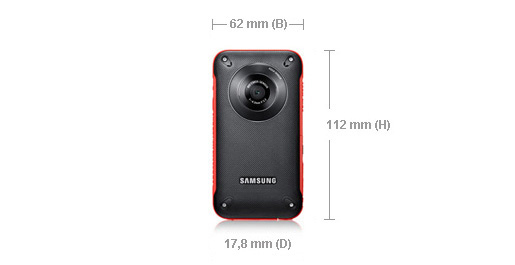 Samsung HMX-W350RP camcorder – image 3
