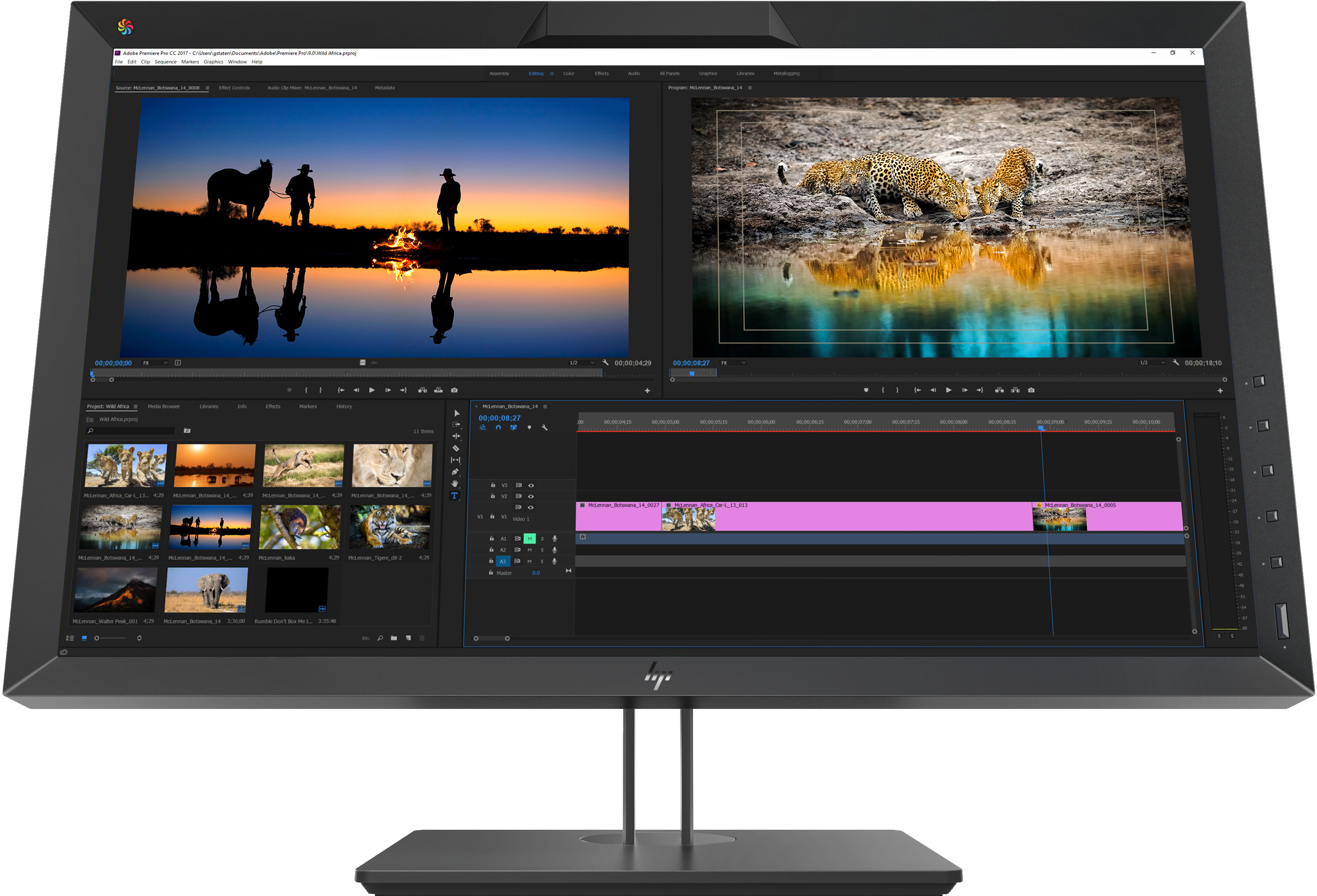 HP DreamColor Z27x G2 Studio 68,6 cm (27') 2560 x 1440 pixlar Quad HD LED Svart