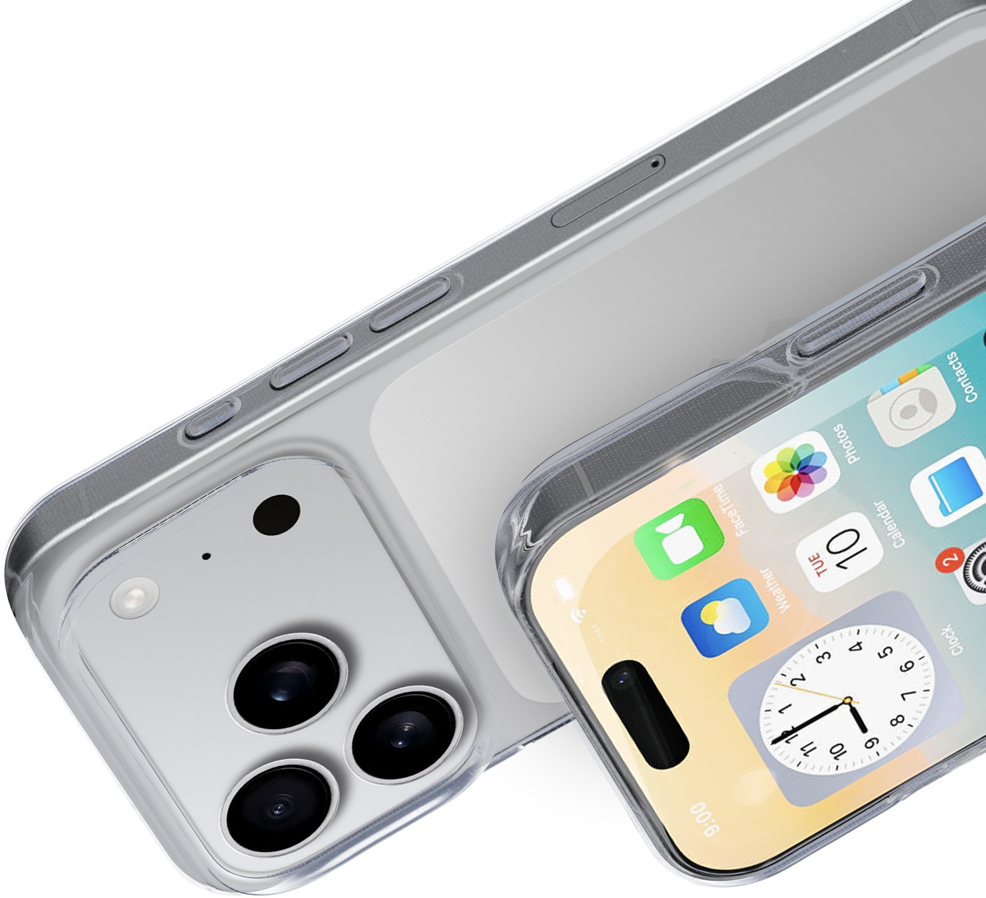 Mobiparts Classic TPU Case Apple iPhone 17 Pro Transparent – image 2