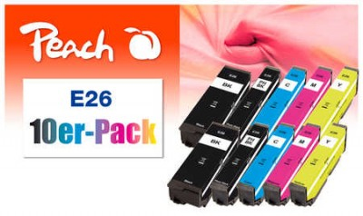 Peach 320203 ink cartridge Compatible Standard Yield Black, Cyan, Magenta, Yellow