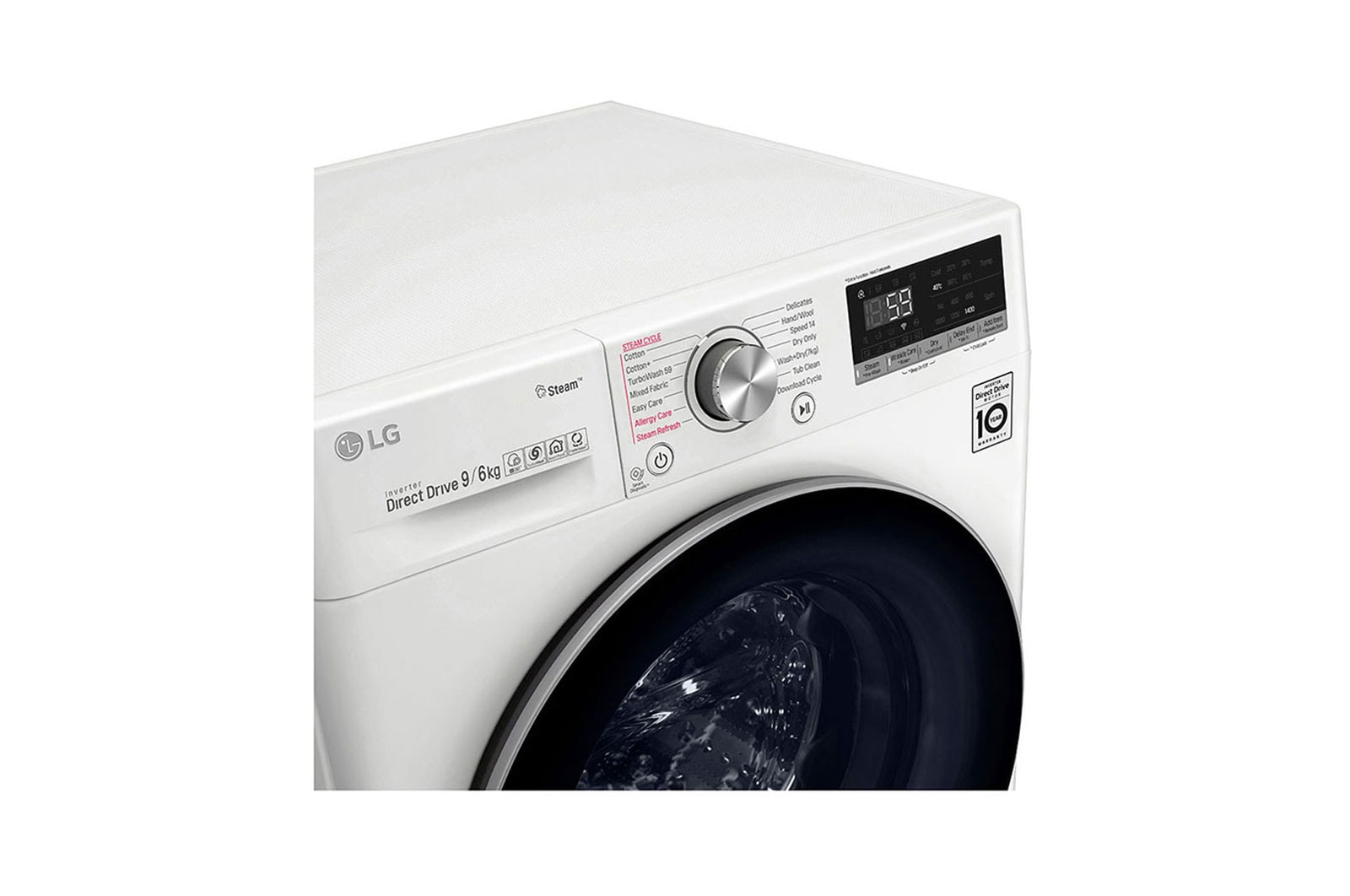 LG F4DV5009S1W washer dryer Freestanding Front-load White – image 7