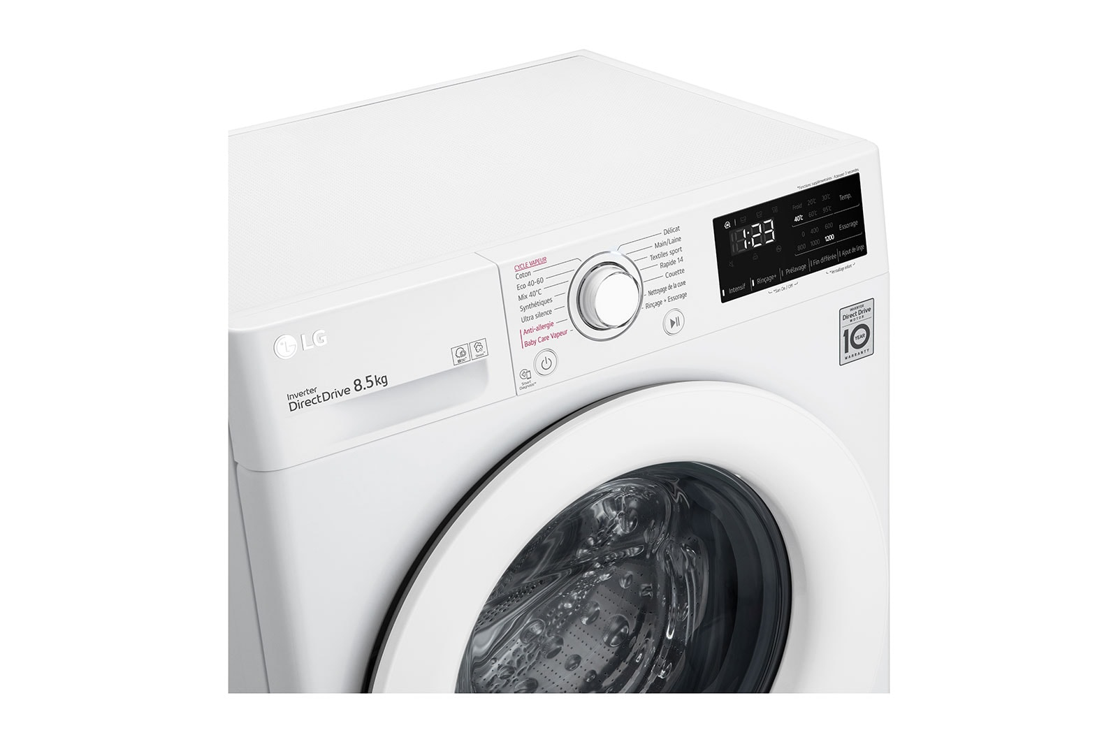 LG F82SV33WHS washing machine Front-load – image 5