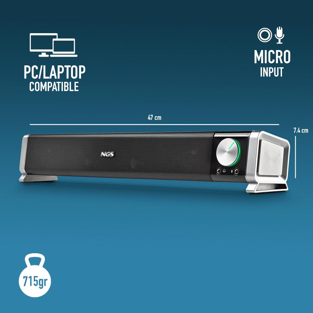 NGS SB500-BT Black 2.0 channels – image 2