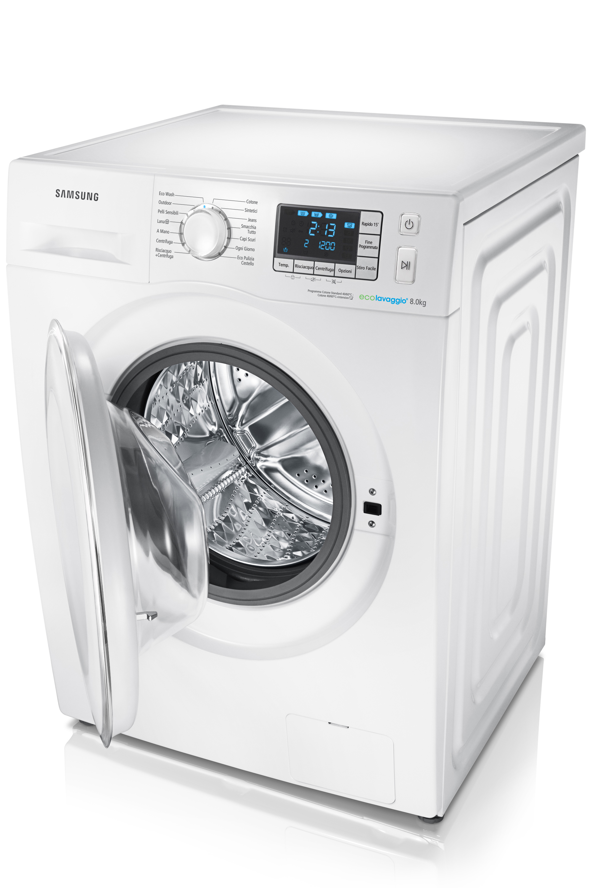 Samsung WF80F5E5W2W washing machine Front-load – image 5