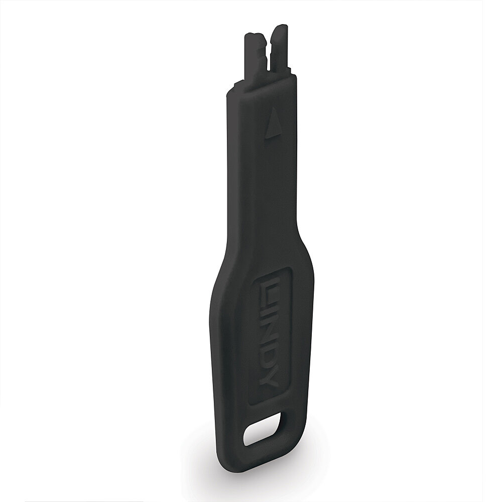 LINDY Schlüssel für RJ45 Port Schloss, schw (47891 u 47892) Sicherungssysteme