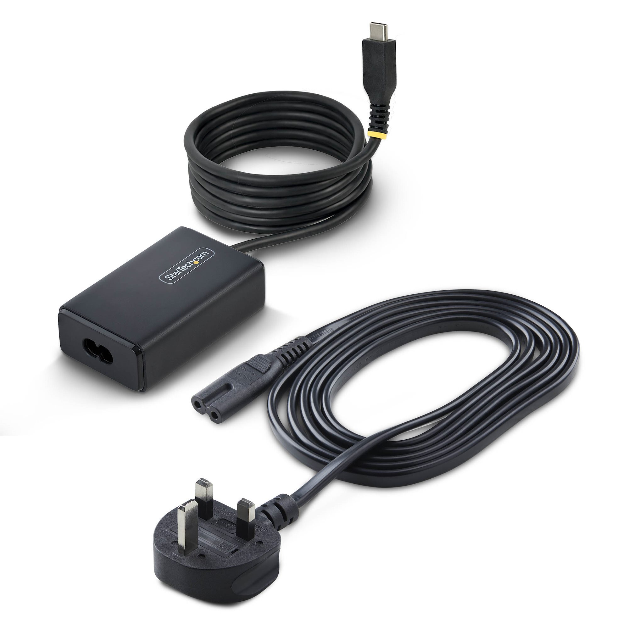 StarTech.com 65W USB-C Laptop Charger, 1.5m Tethered USB-C Cable, Power Adapter Brick for Dell, XPS, HP ProBook, MacBook Pro, Microsoft Surface Pro – image 7