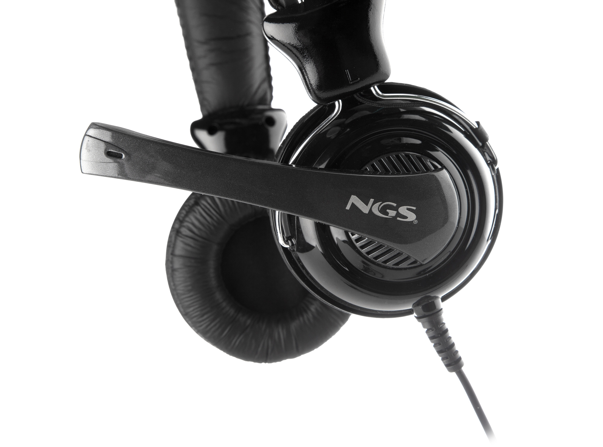 NGS Vox500USB Headset Wired Head-band Gaming Black – image 4