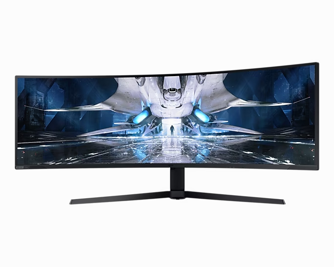 Samsung LS49AG954NP computer monitor 124.5 cm (49″) 5120 x 1440 pixels DWQHD LCD Black, White image 9