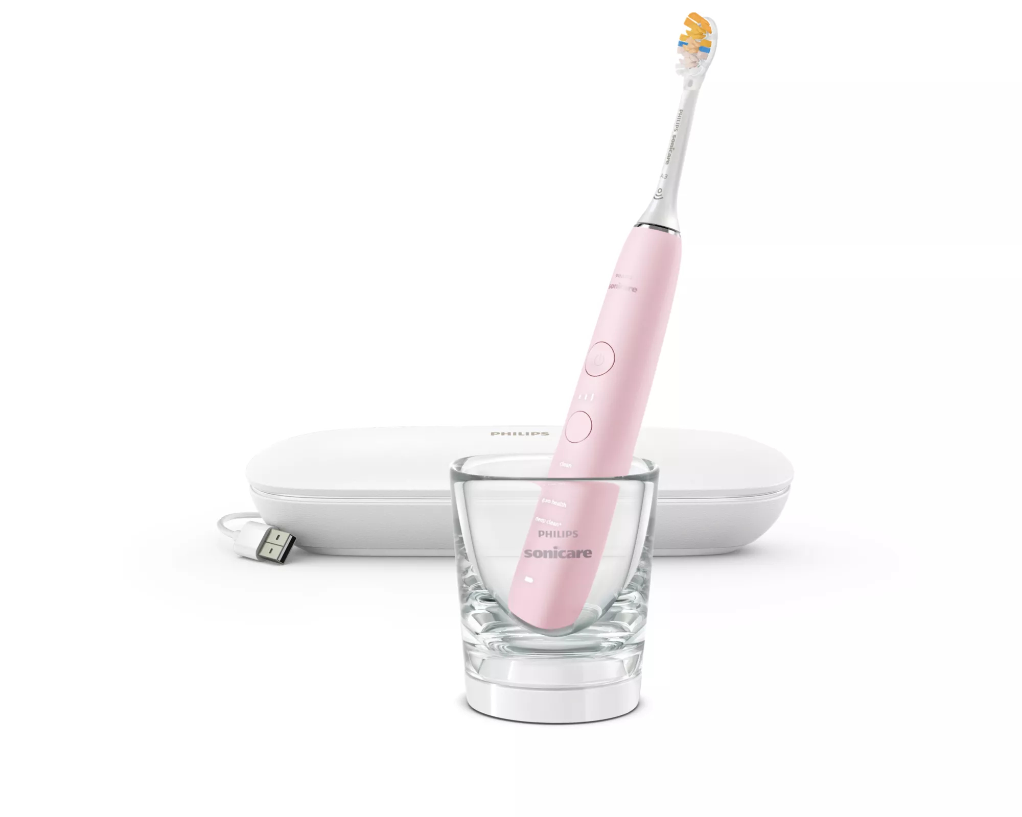 Philips HX9914/76 electric toothbrush Adult Sonic toothbrush Pink