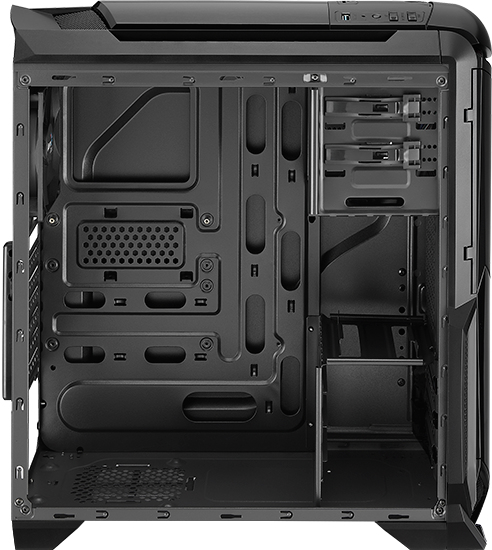 Aerocool BATTLEHAWK Midi Tower Black – image 7