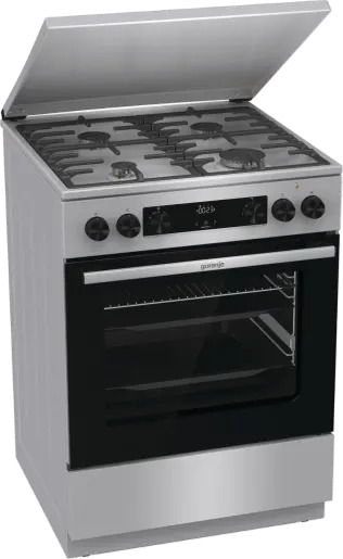 Gorenje G600 GKS6C71XF cooker Freestanding cooker Electric Gas Stainless steel – image 3