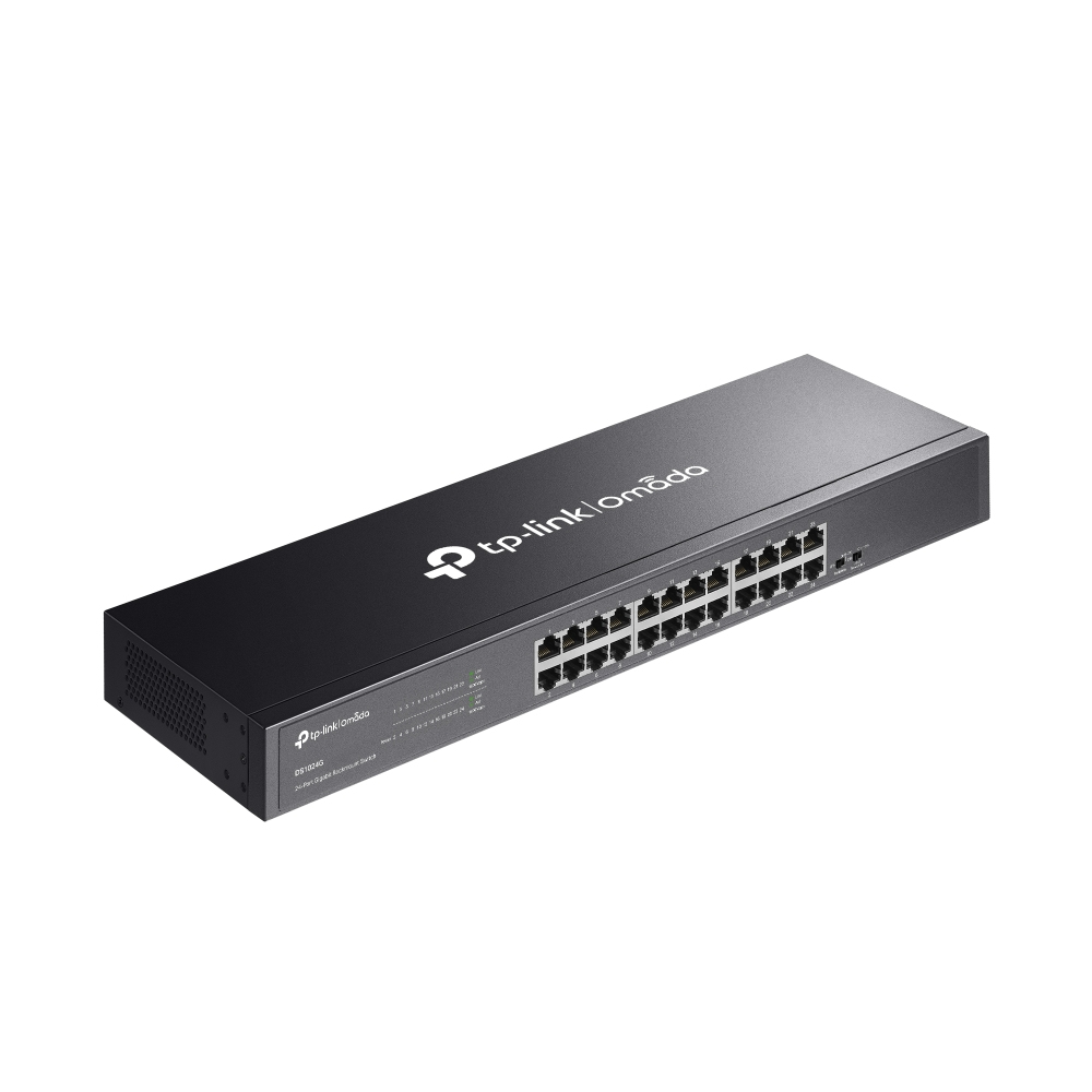 TP-Link Omada DS1024G network switch Unmanaged Gigabit Ethernet (10/100/1000) 1U Black – image 4