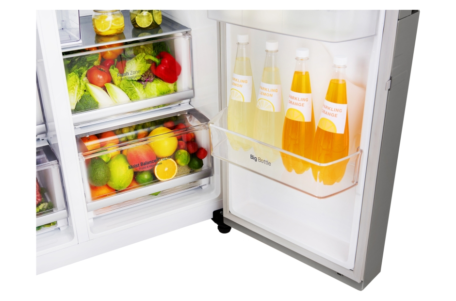 LG GSJ960PZBV side-by-side refrigerator Freestanding – image 8