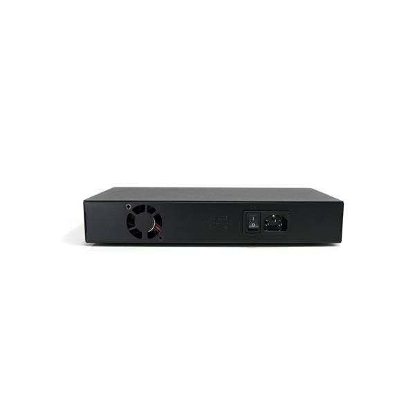 StarTech.com 8 Port 10/100 PSE Industrial Power over Ethernet Switch - All 8 Ports PoE – image 2